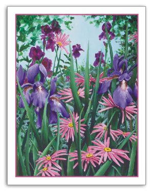 "Spring Flowers" Note Card