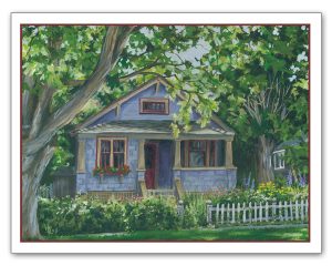 "Cottage Garden II" Note Card