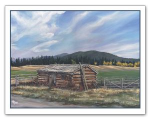 "Jesmond Cabin" Note Card
