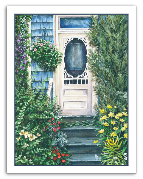 "16 Albert St." Note Card