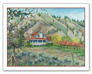 "Moren's House" Note Card