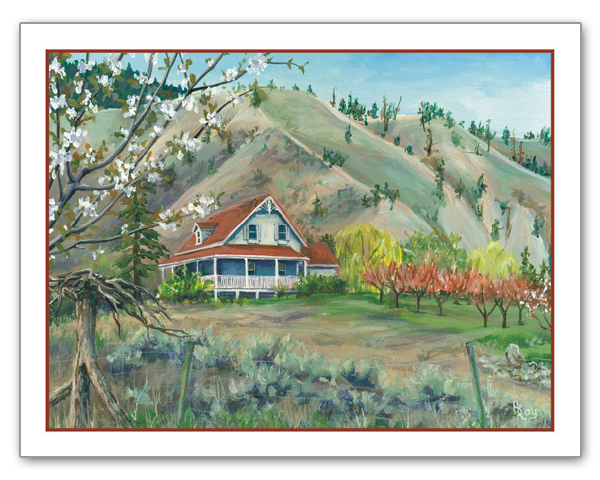 "Moren's House" Note Card