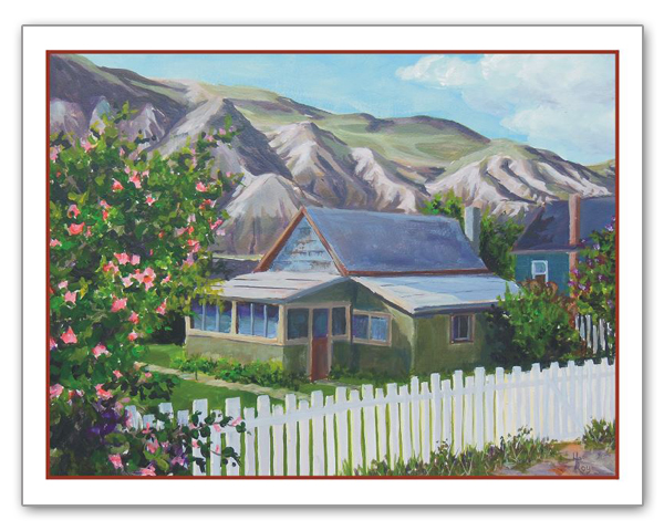 "Bancroft Lane" Note Card