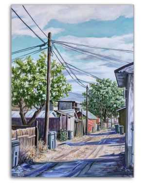 "Kamloops Alley" Greeting Card