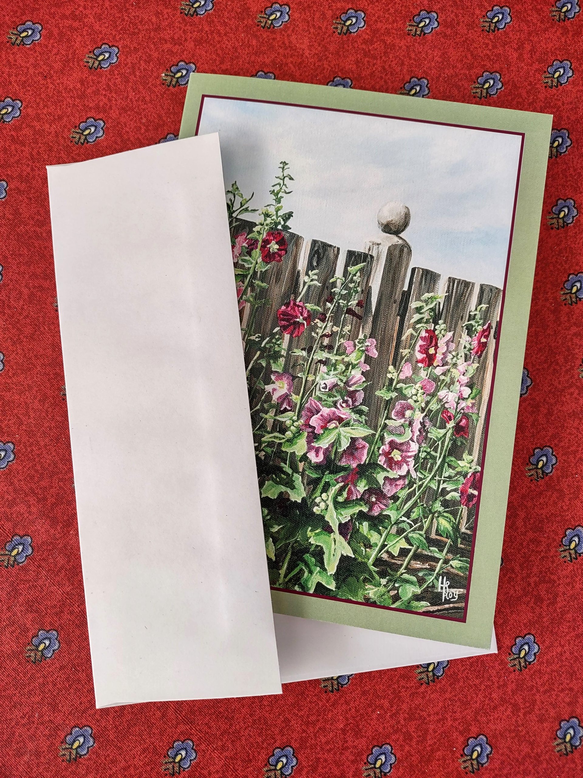"Lupines" Greeting Card - Image 2